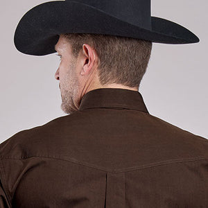 Men's Solid Button Down Shirt - Roper