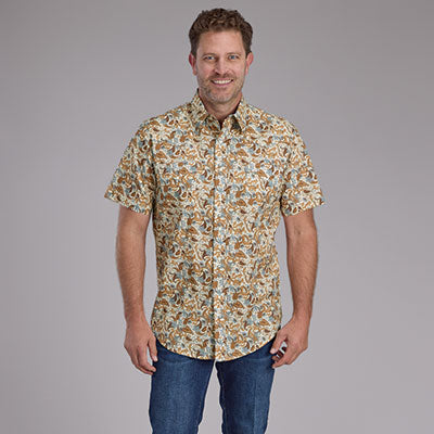 Men's Slade Paisley Snap Shirt - Roper