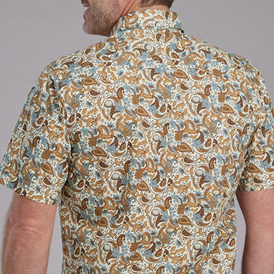 Men's Slade Paisley Snap Shirt - Roper