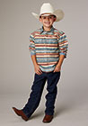 Boy's Long Sleeve Aztec - Roper