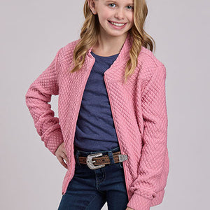 Girl's Quilted Bomber Style Jacket - Roper