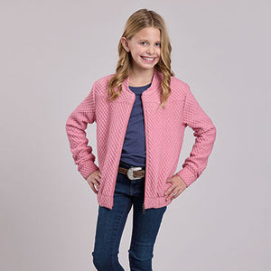 Girl's Quilted Bomber Style Jacket - Roper