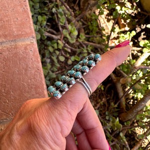 Navajo Kingman Turquoise Ring - Nizhoni Traders LLC