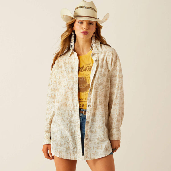 Women's Poppy Summer Overshirt Shirt - Ariat