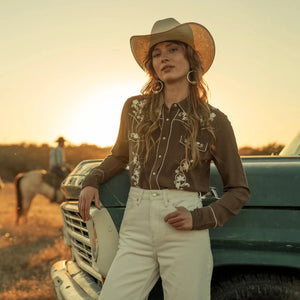 Stetson Western Snap Womens Shirt