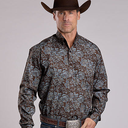 Men's Fall Paisley Shirt - Stetson