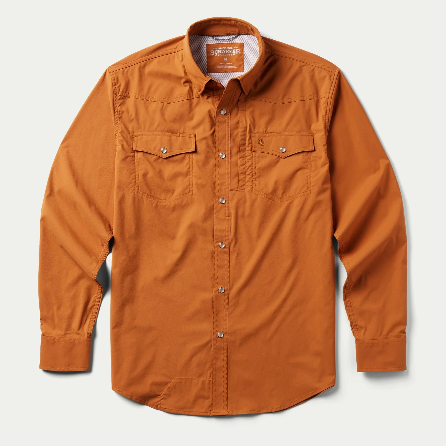 MEN'S RUST RANGETEK WESTERN GUIDE SNAP SHIRT - Schaefer Outfitter Hamley Western Store MEN'S RUST RANGETEK WESTERN GUIDE SNAP SHIRT - Schaefer Outfitter Hamley Western Store