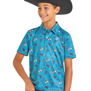 Boy's Conversational Polo -Rock & Roll