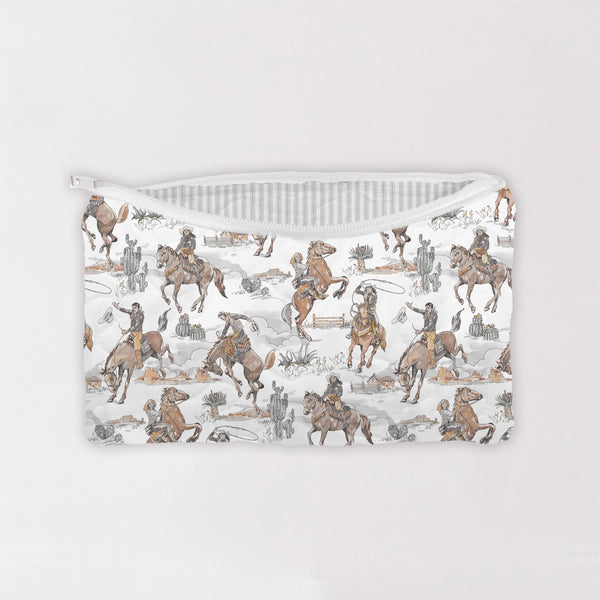 Birdie Cowgirl Neutral Makeup Bag - Ida Mae Home