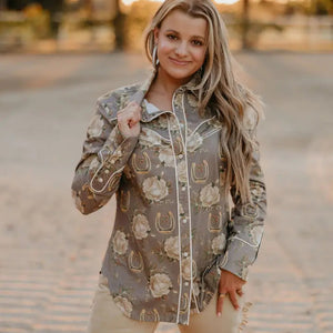 Women's Lucky Belle Button Up - Rodeo Quincy