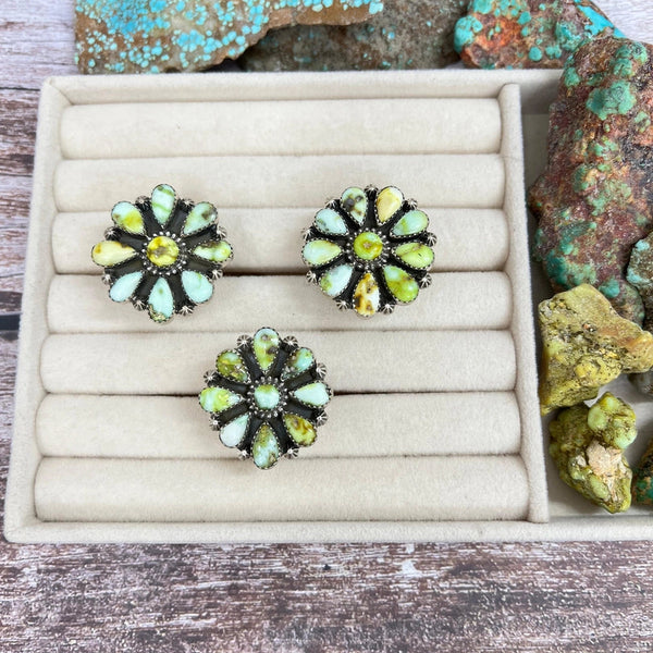 Palomino Turquoise Ring - Nizhoni Traders LLC