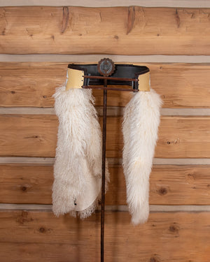 Angora Chaps with Painting - Gia Paul