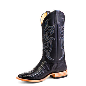Men's Black Caiman Boots - Horse Power