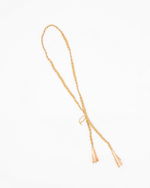 Braided Buckskin Necklace - Terri Carnes-Hamley Western Store