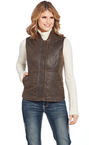 Women's Quilted CC Vest - Cripple Creek