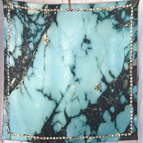 Kingman Turquoise - Fringe Scarves