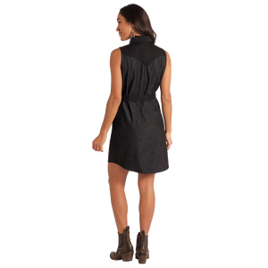 Women's Two Tone Yoked Dress  - PANHANDLE