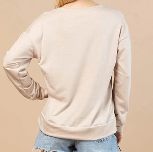 Layla Western Graphic Sweatshirt - Avery