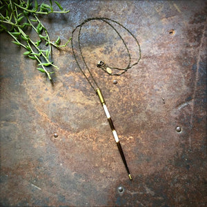 Porcupine Quill in Bullet Necklace - ASTALI