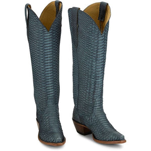 Women's Vibora 17" Python Boot - Tony Lama
