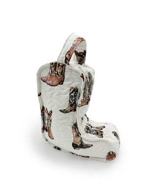 Thunderbird Boots Sand Quilted Boot Bag - Ida Mae Home