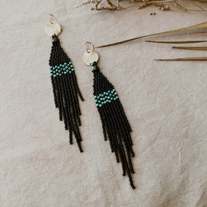River Earrings Set - Stone and Sky