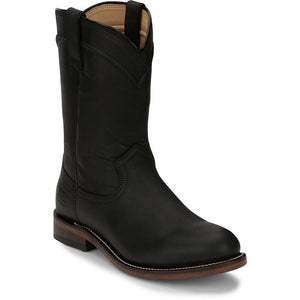 Men's Black Braswell Water Buffalo Boots - Justin Boots