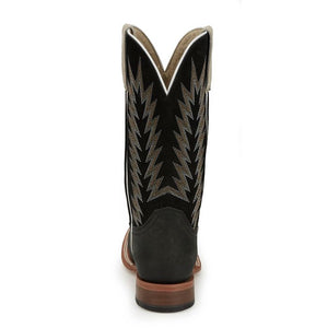 Men's Hombre Matte Black Boots- Justin Boots