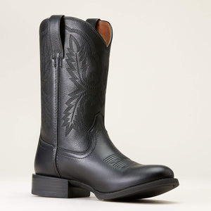 Men's  Sport Stratten Black Boots - Ariat