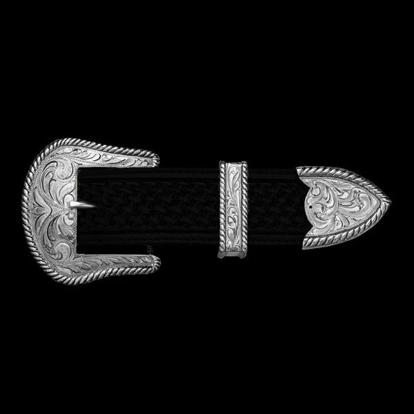 The Rope Edge Tombstone Buckle Set - Vogt