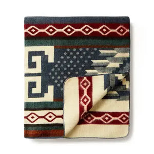 Sumaco Wave Southwestern Blanket - Ecuadane