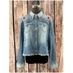 Women's Space Cowboy Trucker Jacket - Double D Ranch