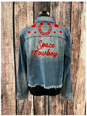 Women's Space Cowboy Trucker Jacket - Double D Ranch