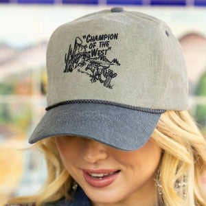 Champion of the West Hat - Rodeo Quincy