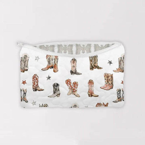 Thunderbird Boots Makeup Bag - Ida Mae Home