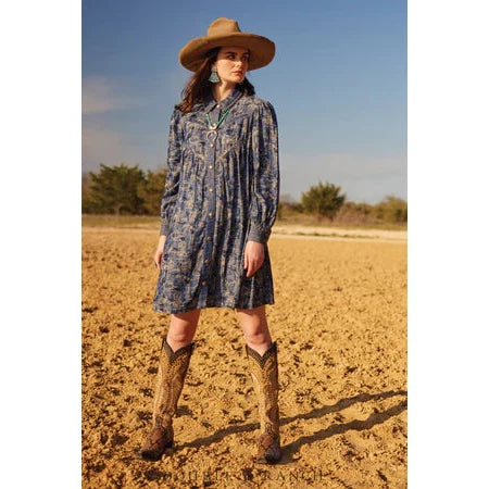 Women's Cowboy 101 Dress - Double D Ranch Hamley Western Store Women's Cowboy 101 Dress - Double D Ranch Hamley Western Store