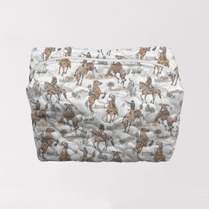 Birdie Cowgirl Neutral Makeup Bag - Ida Mae Home