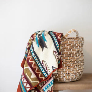 Antisana Earth Southwestern Blanket - Ecuadane