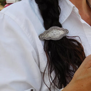 The Prairie Breeze Barrette - Vogt Silversmith