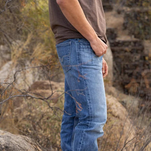 Men's James Mid Wash Jeans - Kimes Ranch