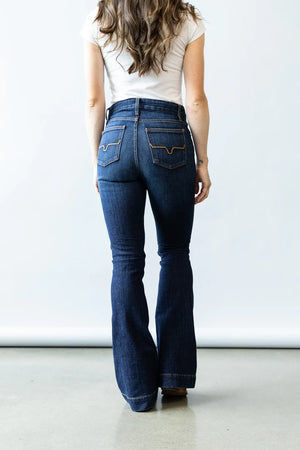 Women's Jennifer Dark Wash Jeans - Kimes Ranch