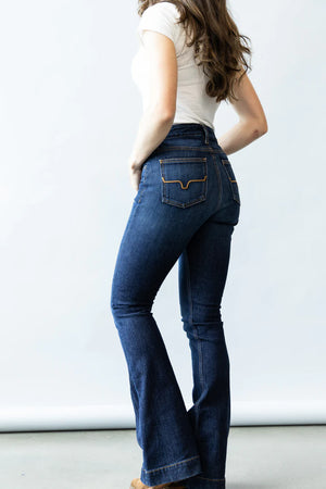 Women's Jennifer Dark Wash Jeans - Kimes Ranch