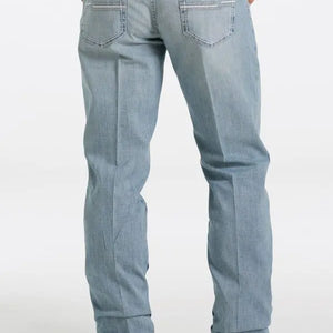 Cinch Men's LIght Wash Slim Denim Jeans