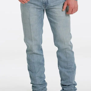 Cinch Men's LIght Wash Slim Denim Jeans