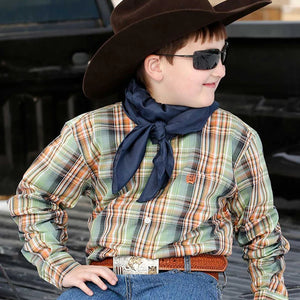 Boy's Button-Down Western Shirt - Cinch