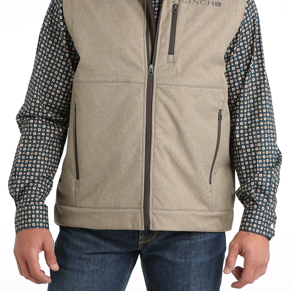 Mens Bonded Vest Cinch – Hamley Western Store