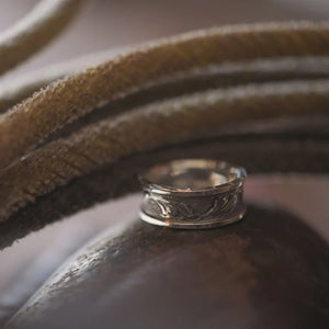 The Clay Men's Ring - Vogt Silversmiths