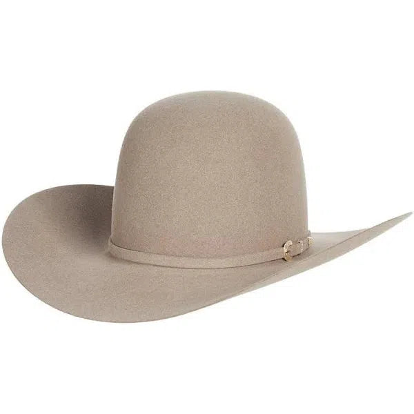 Chapeau American Hat Company 40x Beaver - Taille 7 1/4 - Sable - Couronne 4" Bord 5,5" - Restauré