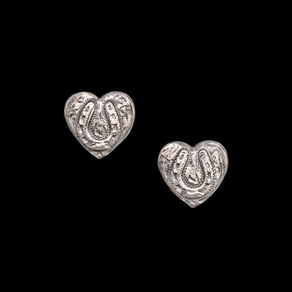 The Rodeo Sweetheart Earrings - Vogt Silversmiths