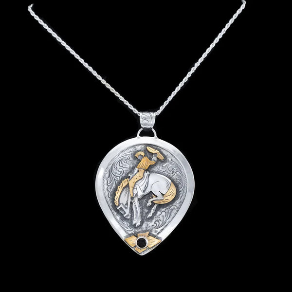 Cosmic Cowboy Pendant - Vogt Silversmiths